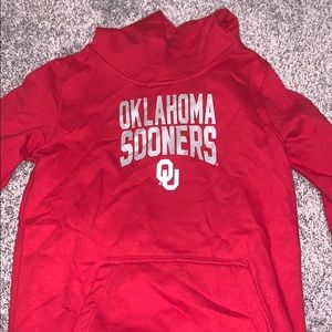 OKLAHOMA SOONERS SWEATSHIRT W HOOD